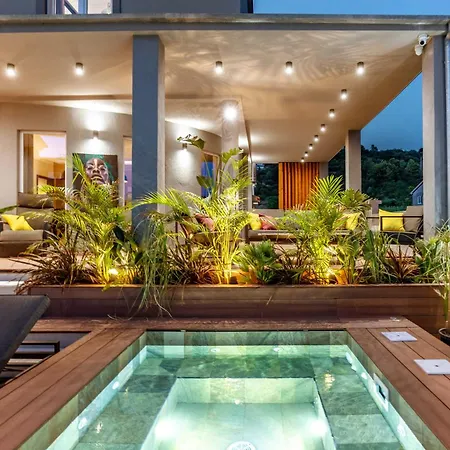 Private Wellness On Rab - Rab With Pool Jacuzzi Sauna And Total Privacy 别墅
