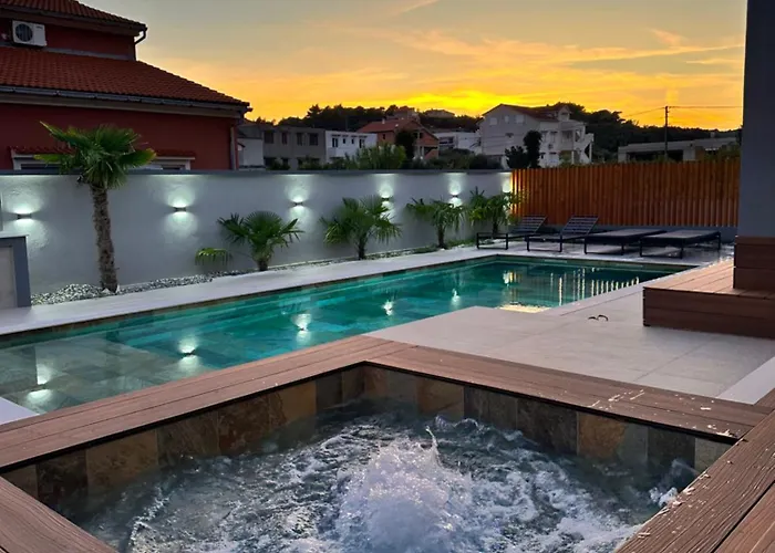 Private Wellness On Rab - Rab With Pool Jacuzzi Sauna And Total Privacy