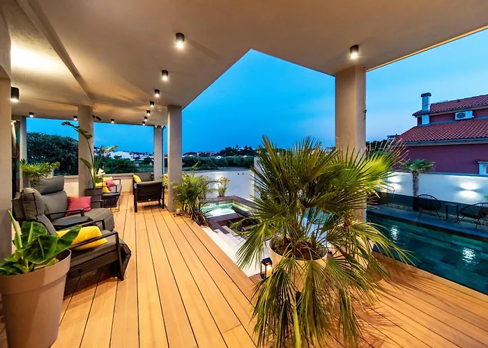Villa Private Wellness On Rab - Rab With Pool Jacuzzi Sauna And Total Privacy Rab Town