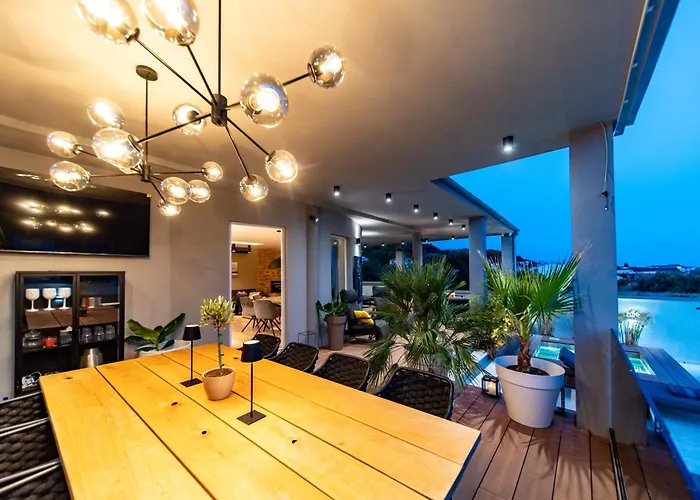 Private Wellness On Rab - Rab With Pool Jacuzzi Sauna And Total Privacy